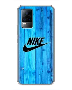 Чехол для Vivo V21E с картинкой «Голубое дерево Nike»