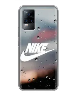 Чохол для Vivo V21E з картинкою «Nike у стилі ретро»