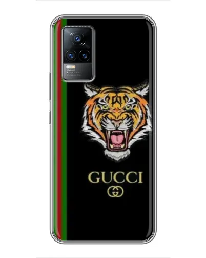 Чехол для Vivo V21E с картинкой «Тигр Gucci»