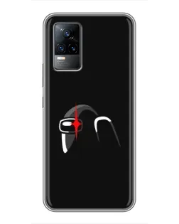 Чохол для Vivo V21E з картинкою «Among Us шолом» Чохол для Vivo V21E з картинкою «Among Us шолом»