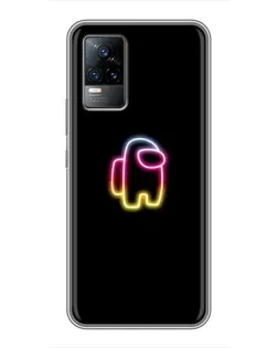 Чохол для Vivo V21E з картинкою «Among Us градієнт»