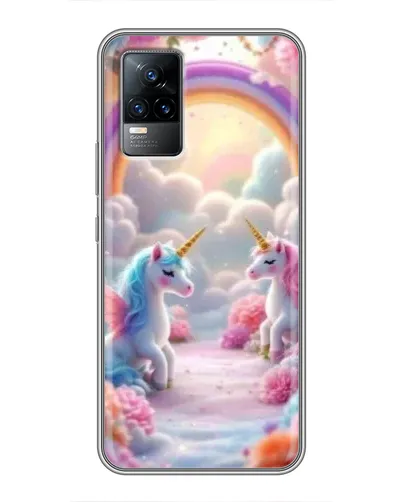 Чохол для Vivo V21E з картинкою «Веселка і єдинороги» Чохол для Vivo V21E з картинкою «Веселка і єдинороги»