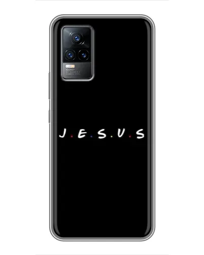 Чехол для Vivo V21E с картинкой «Точки веры J.E.S.U.S.» Чехол для Vivo V21E с картинкой «Точки веры J.E.S.U.S.»