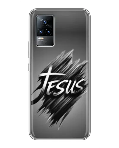 Чехол для Vivo V21E с картинкой «Надпись Jesus Graffiti» Чехол для Vivo V21E с картинкой «Надпись Jesus Graffiti»