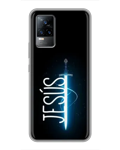 Чехол для Vivo V21E с картинкой «Меч Духа Jesus» Чехол для Vivo V21E с картинкой «Меч Духа Jesus»