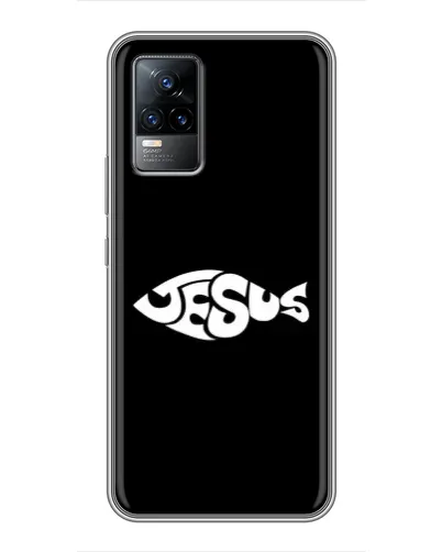 Чехол для Vivo V21E с картинкой «Рыба Jesus» Чехол для Vivo V21E с картинкой «Рыба Jesus»