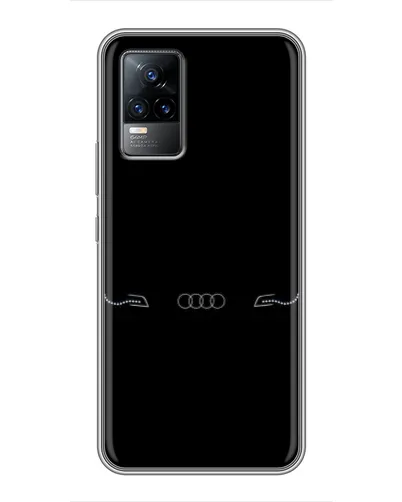 Чехол для Vivo V21E с картинкой «Audi — световой подпись»