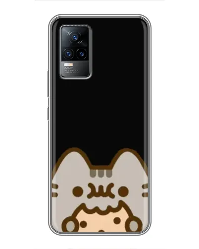 Чехол для Vivo V21E с картинкой «Пушин на черном» Чехол для Vivo V21E с картинкой «Пушин на черном»