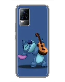 Чехол для Vivo V21E с картинкой «Стич с укулеле» Чехол для Vivo V21E с картинкой «Стич с укулеле»