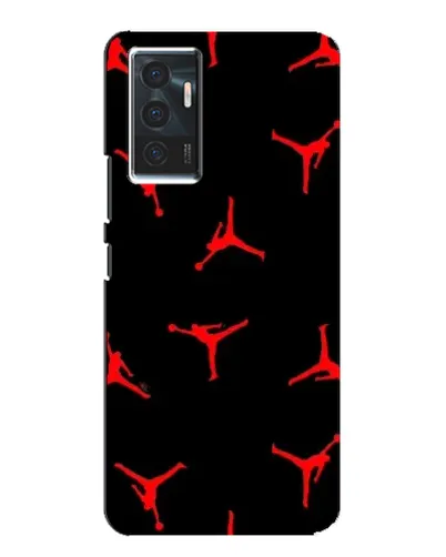 Чехол для Vivo V23e с картинкой «Jordan Red Pattern» Чехол для Vivo V23e с картинкой «Jordan Red Pattern»