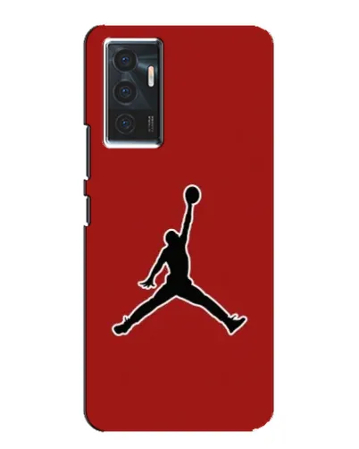 Чехол для Vivo V23e с картинкой «Jordan Red Back» Чехол для Vivo V23e с картинкой «Jordan Red Back»