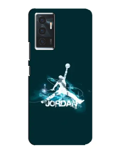 Чехол для Vivo V23e с картинкой «Jordan Blue Fire» Чехол для Vivo V23e с картинкой «Jordan Blue Fire»