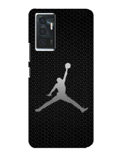 Чехол для Vivo V23e с картинкой «Jordan Dark Carbon»