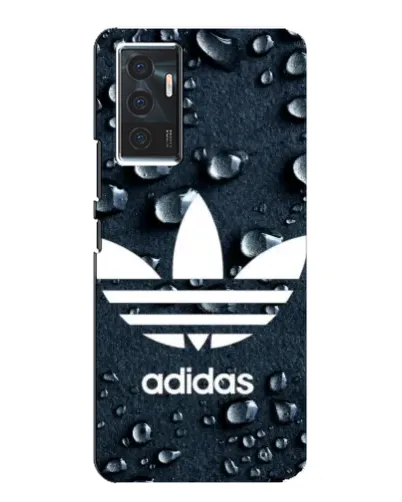Чехол для Vivo V23e с картинкой «Adidas Trefoil Blue»