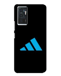 Чехол для Vivo V23e с картинкой «Adidas Cyan Logo»