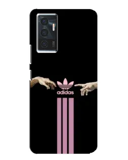 Чехол для Vivo V23e с картинкой «Adidas Hands»