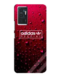Чехол для Vivo V23e с картинкой «Adidas Gold Marble»