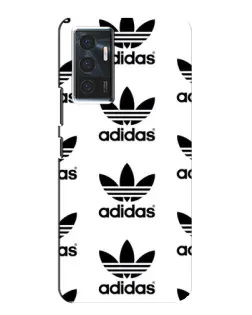 Чехол для Vivo V23e с картинкой «Adidas Pattern»