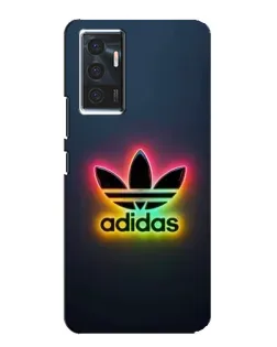 Чехол для Vivo V23e с картинкой «Неоновый Adidas»