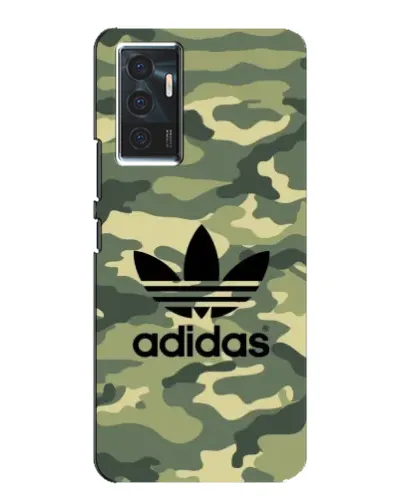 Чехол для Vivo V23e с картинкой «Милитари стиль Adidas»
