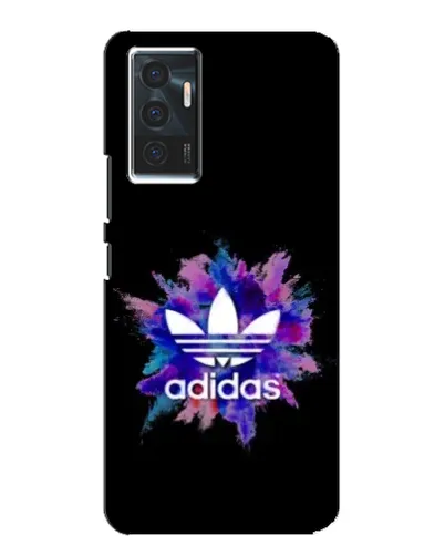 Чехол для Vivo V23e с картинкой «Взрыв красок Adidas»