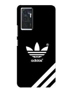 Чехол для Vivo V23e с картинкой «Adidas с диагональными полосами»