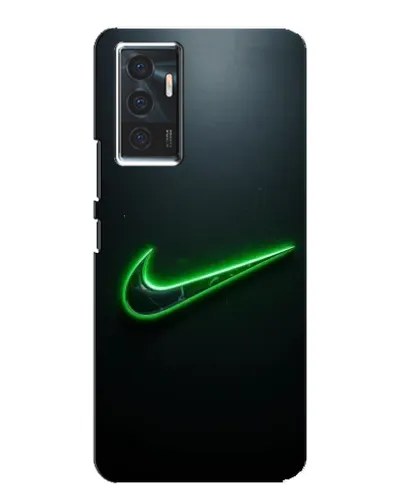 Чехол для Vivo V23e с картинкой «Неоновый контур Nike»