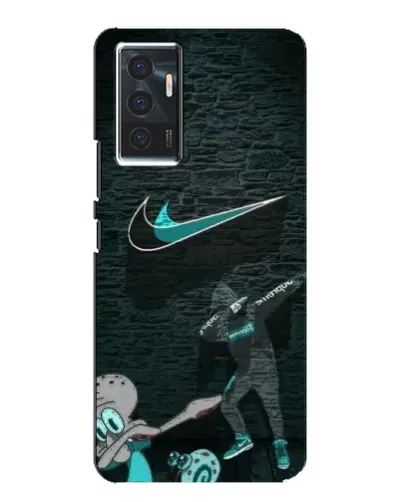 Чехол для Vivo V23e с картинкой «Спортивный арт Nike»