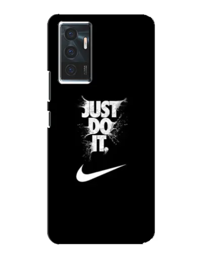 Чехол для Vivo V23e с картинкой «Текстовый принт Nike»