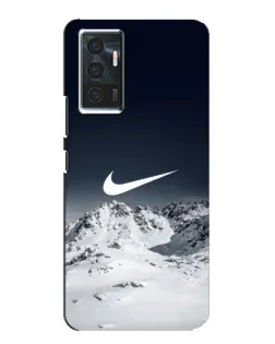Чехол для Vivo V23e с картинкой «Nike — зимние горы»