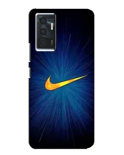 Чохол для Vivo V23e з картинкою «Синій пульс Nike»