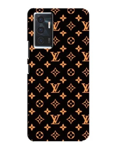 Чехол для Vivo V23e с картинкой «Золотая монограмма LV» Чехол для Vivo V23e с картинкой «Золотая монограмма LV»