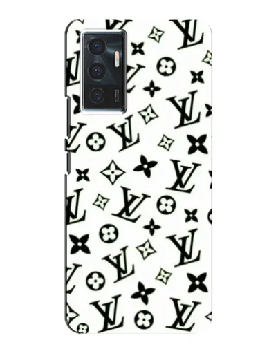 Чехол для Vivo V23e с картинкой «Монохромный хаос LV» Чехол для Vivo V23e с картинкой «Монохромный хаос LV»
