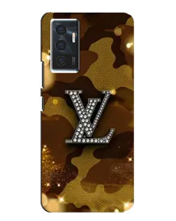 Чехол для Vivo V23e с картинкой «Камуфляжный Louis Vuitton»