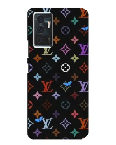 Чехол для Vivo V23e с картинкой «Цветная монограмма LV» Чехол для Vivo V23e с картинкой «Цветная монограмма LV»