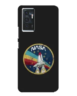 Чехол для Vivo V23e с картинкой «NASA — эмблема миссии»