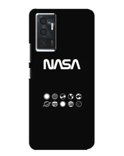 Чехол для Vivo V23e с картинкой «NASA — технический принт» Чехол для Vivo V23e с картинкой «NASA — технический принт»