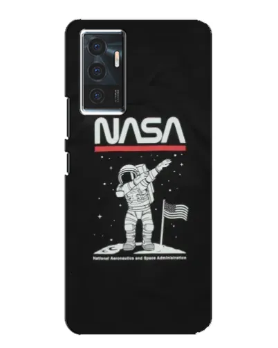 Чехол для Vivo V23e с картинкой «NASA — шагаем по Луне» Чехол для Vivo V23e с картинкой «NASA — шагаем по Луне»