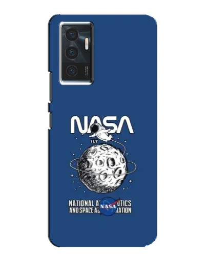 Чехол для Vivo V23e с картинкой «NASA — лунная миссия» Чехол для Vivo V23e с картинкой «NASA — лунная миссия»
