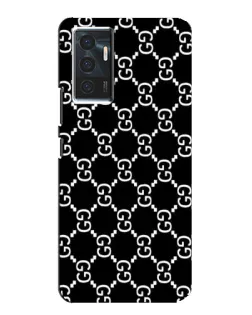 Чехол для Vivo V23e с картинкой «Gucci — сетчатый паттерн»