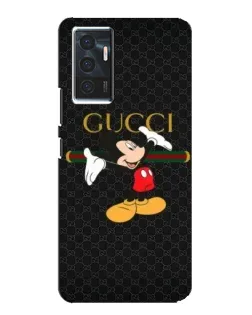 Чехол для Vivo V23e с картинкой «Микки Маус Gucci»