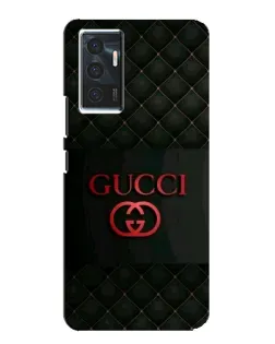 Чехол для Vivo V23e с картинкой «Gucci — стеганый черный»