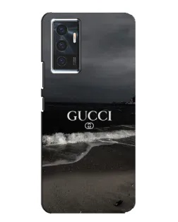 Чехол для Vivo V23e с картинкой «Gucci — морской прибой»
