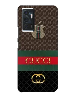 Чехол для Vivo V23e с картинкой «Gucci — брендированный десерт»