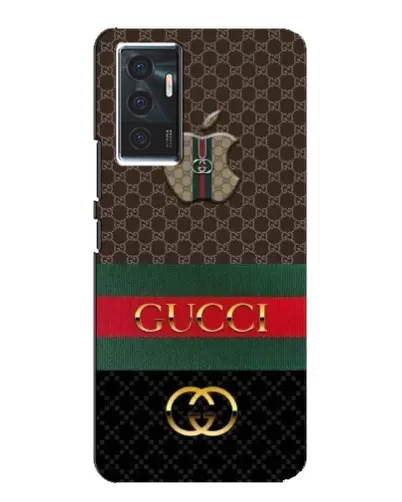 Чехол для Vivo V23e с картинкой «Gucci — брендированный десерт»