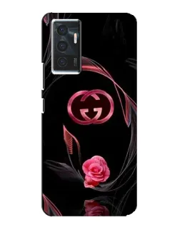 Чехол для Vivo V23e с картинкой «Gucci — неоновая роза»