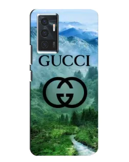 Чехол для Vivo V23e с картинкой «Gucci — горный пейзаж»