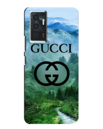 Чехол для Vivo V23e с картинкой «Gucci — горный пейзаж»