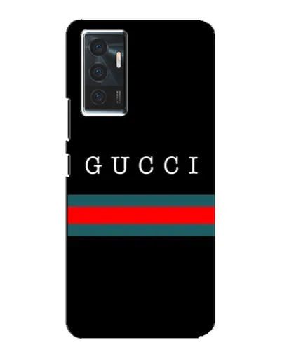 Чехол для Vivo V23e с картинкой «Gucci — красный пояс»