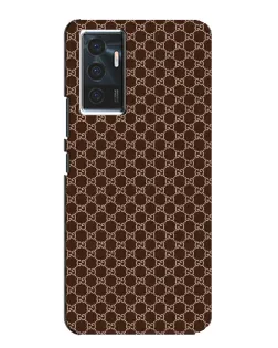 Чехол для Vivo V23e с картинкой «Gucci — шоколадная сетка»